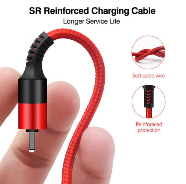 5A Fast Charging 3 in 1 Cable - Image 3