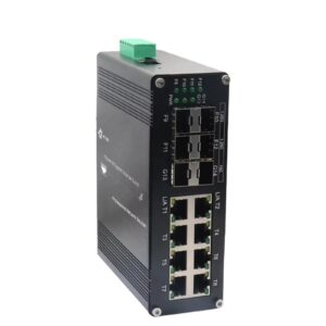 Industrial L2+ 8-Port 10/100/1000T + 4-Port 1G SFP + 2-Port 10G SFP+ Managed Ethernet Switch