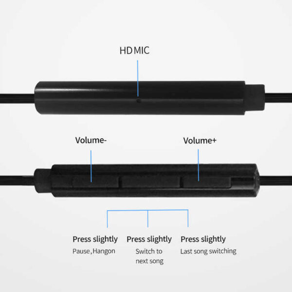 MFI Certified Noise Cancellation Wired Earphones - Image 3